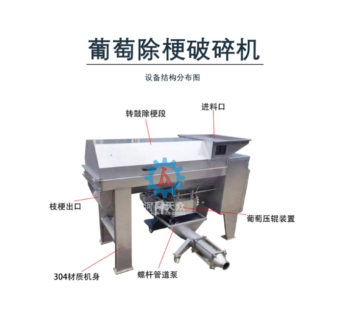 JCP-1葡萄除梗機